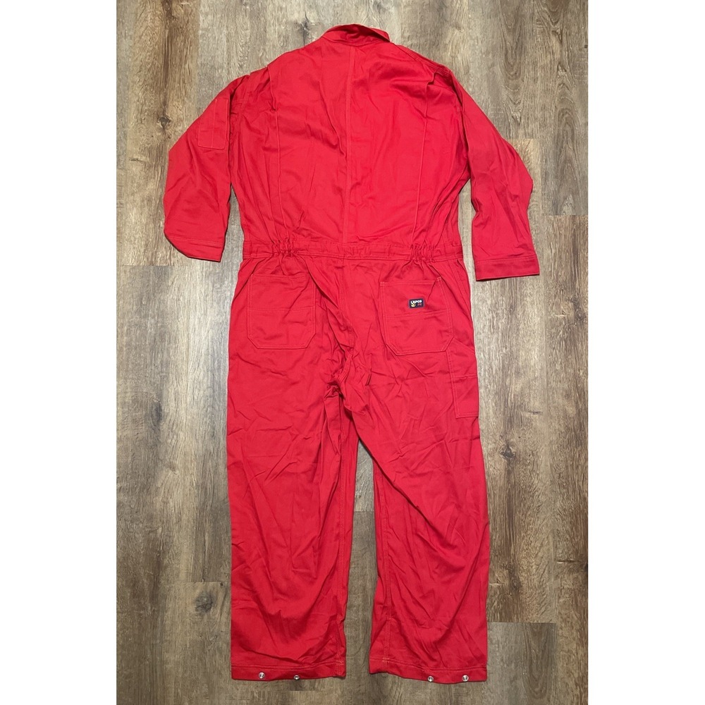 LAPCO FR Coverall XXL Short 50-52 Red ATPV 8.7 Cat 2 Work Safety - Picture 2 of 9